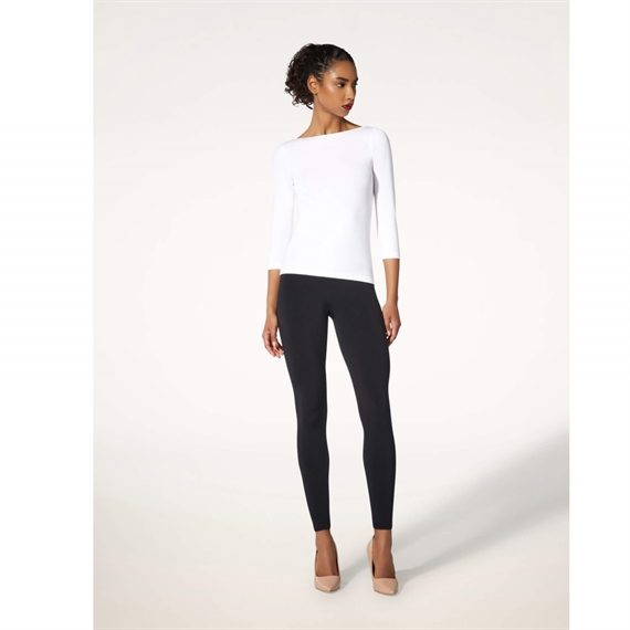Wolford Cordoba Top Long Sleeve, Hvid